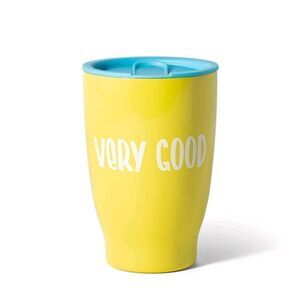 Stainless Steel Wine Tumbler 12 oz Yellow Tabitha Brown for Target